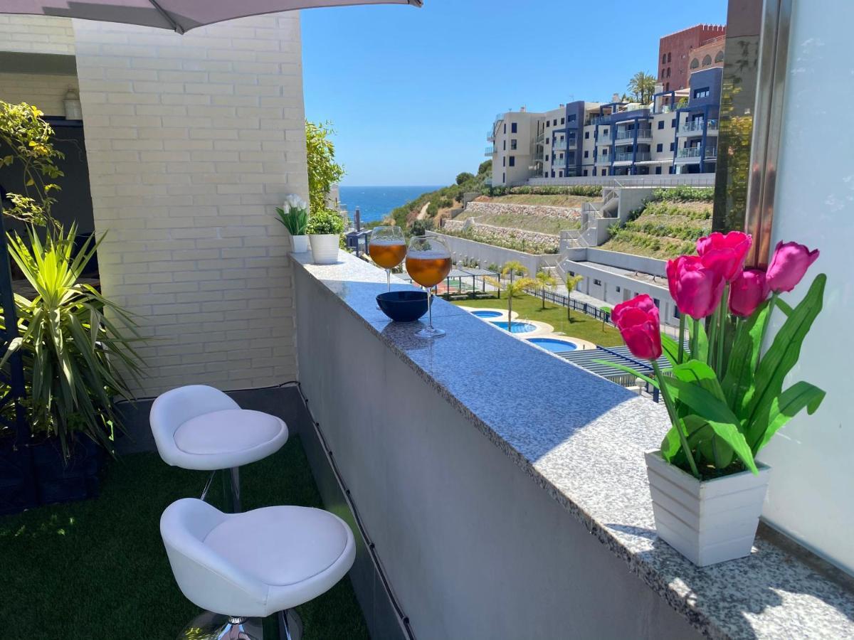 Atico 90M De Terraza, Jacuzzi Privado Y Cargador De Coche Electrico En Cabria, Almuñécar Kültér fotó