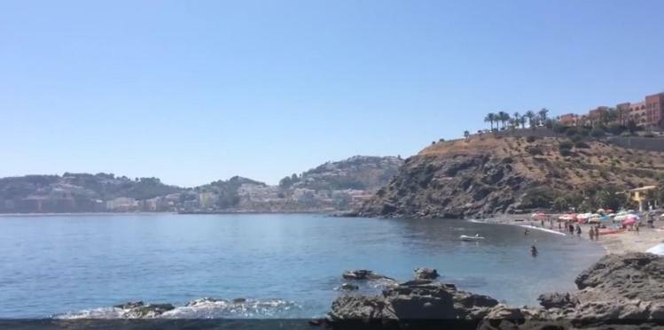 Atico 90M De Terraza, Jacuzzi Privado Y Cargador De Coche Electrico En Cabria, Almuñécar Kültér fotó